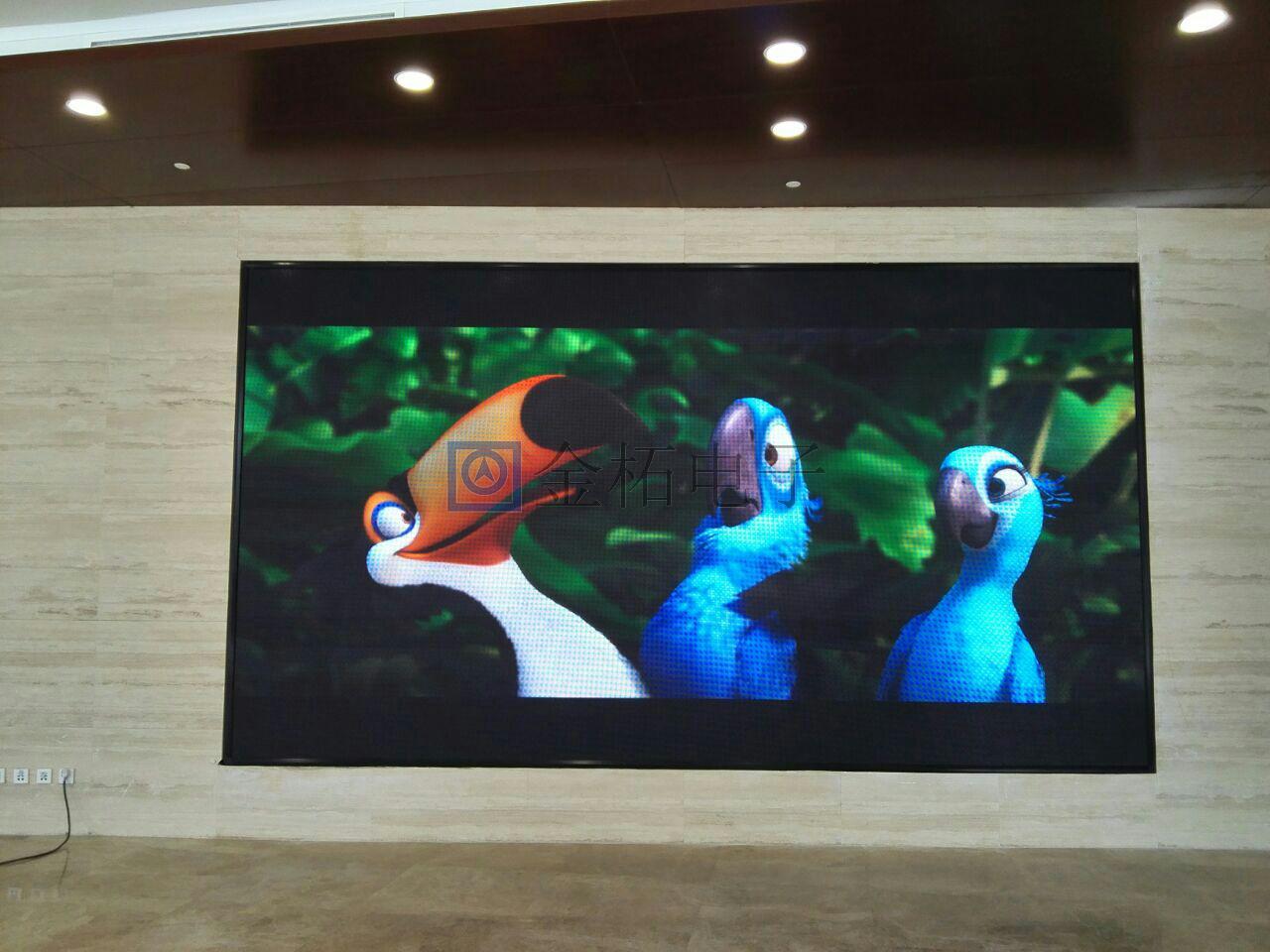 天津濱海新區公安局出入境服務大廳P4全彩顯示屏